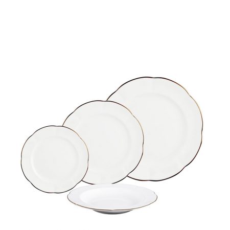 APARELHO CHA/CAFE/BOLO WINDSOR 41 PCS PORCELANA - MCD Brasil