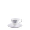 XICARA/PIRES CAFE KALANCHOE 100 ML/13 CM PORCELANA CX C/ 6