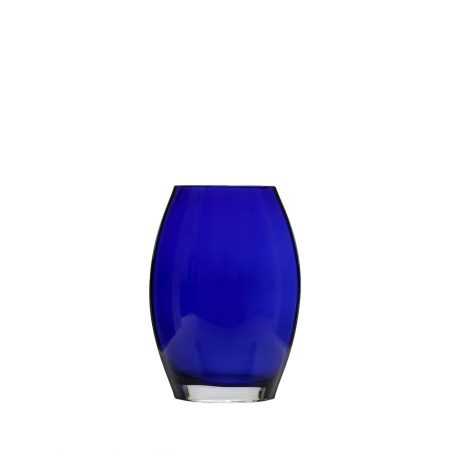 VASO 26 CM VIDRO COBALTO