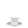 XICARA/PIRES CHA KALEIDOSCOPE PORCELANA CX C/ 6