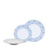 APARELHO DE JANTAR ADAMINA BLUE 18 PCS PORCELANA