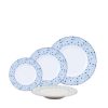 APARELHO JANTAR ADAMINA BLUE 24 PCS PORCELANA