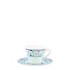 XICARA/PIRES CAFE ADAMINA BLUE PORCELANA CX C/ 6