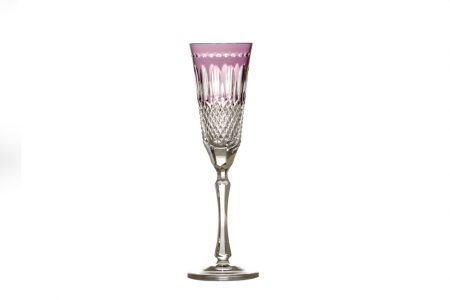 COPO FLAUTA LUDWIG 180 ML CRISTAL AMETISTA