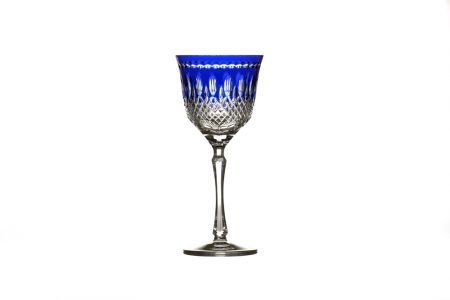 COPO VINHO LUDWIG 220 ML CRISTAL AZUL