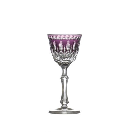 COPO LICOR LUDWIG 70 ML CRISTAL AMETISTA