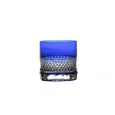 COPO WHISKY WAGNER 360 ML CRISTAL AZUL