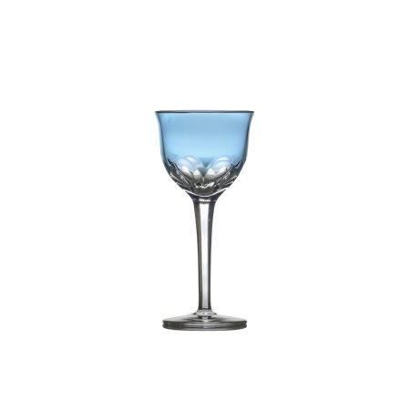 COPO LICOR FRANZ 60 ML CRISTAL AZUL CLARO