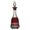 LICOREIRA LUDWIG 750 ML CRISTAL VERMELHO ESCURO