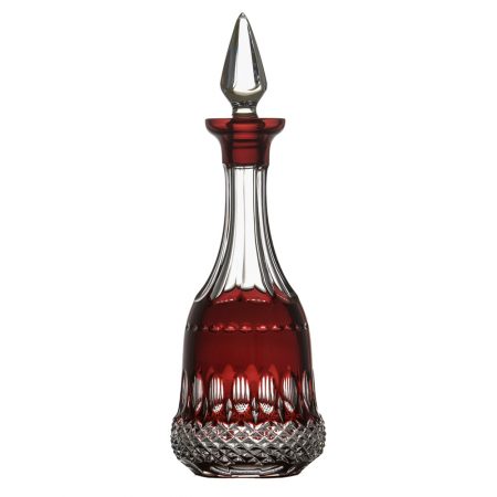 LICOREIRA LUDWIG 750 ML CRISTAL VERMELHO ESCURO