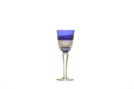 COPO LICOR WAGNER 110 ML CRISTAL AZUL