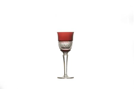 COPO LICOR WAGNER 110 ML CRISTAL VERMELHO ESCURO