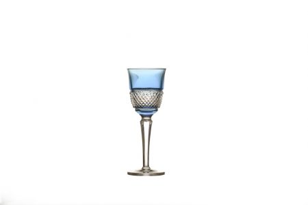 COPO LICOR WAGNER 110 ML CRISTAL AZUL CLARO