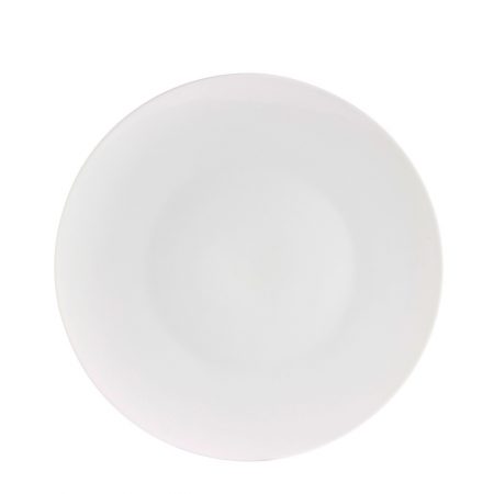 PRATO RASO CHAMONIX 27 CM PORCELANA CX C/ 6