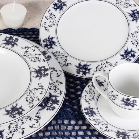 APARELHO JANTAR INDIGO 20 PCS PORCELANA