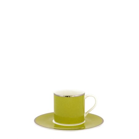 XICARA/PIRES CAFE NIMBUS OLIVE PORCELANA CX C/ 6