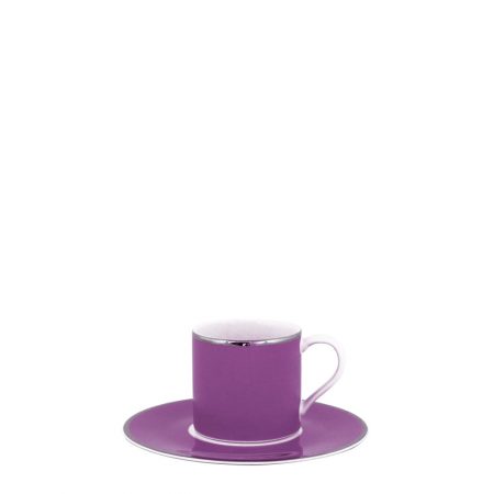 XICARA/PIRES CAFE NIMBUS VIOLET PORCELANA CX C/ 6