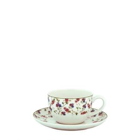 XICARA/PIRES CHA SWEET OF SPRING PORCELANA CX C/ 6