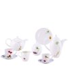 APARELHO LANCHE FRESH FRUIT 34 PCS PORCELANA