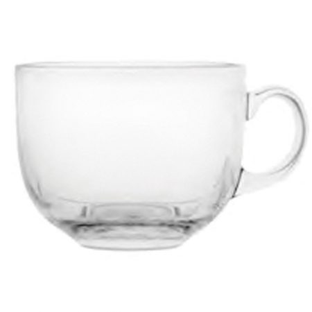 CANECA JUMBO 500 ML VIDRO CX C/ 6
