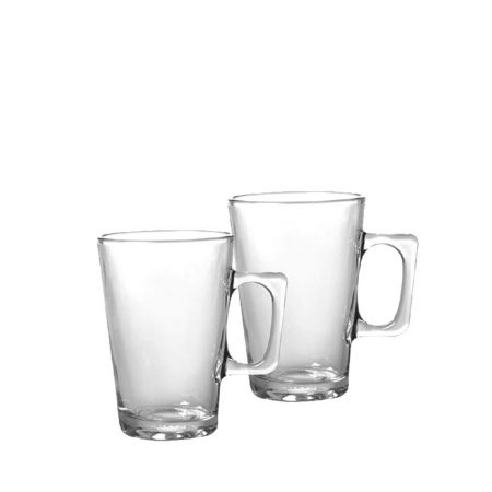 CANECA SELMA 240 ML VIDRO CX C/ 2