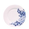 PRATO RASO RAPSODY IN BLUE 27 CM PORCELANA CX C/ 6