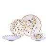 APARELHO JANTAR C/ CHA BLOSSOM LEMON 30 PCS PORCELANA