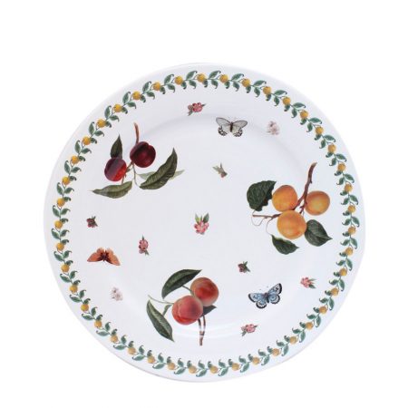 PRATO RASO PEACHES 27 CM PORCELANA CX C/ 6