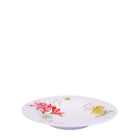 PRATO FUNDO FLOWER GARDEN 23 CM PORCELANA CX C/ 6