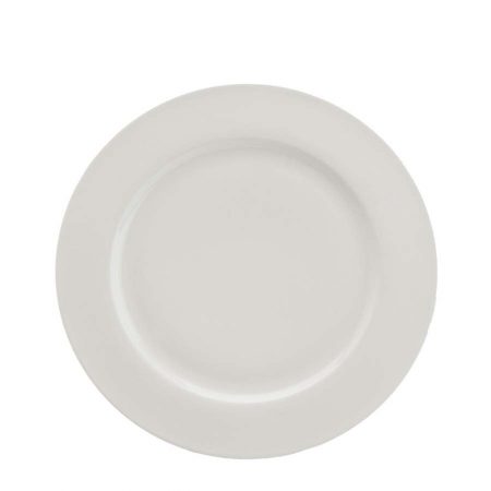 PRATO RASO WHITEWARE 27 CM PORCELANA CX C/ 6