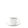 XICARA/PIRES CHA SQUARE P LINING 240 ML / 15 CM PORCELANA CX C/ 6