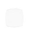 PRATO SOBREMESA SQUARE P LINING 21 CM PORCELANA CX C/ 6
