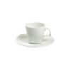 XICARA/PIRES CAFE SQUARE WHITE 100 ML / 12 CM PORCELANA CX C/ 6