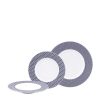 APARELHO DE JANTAR YUKI BLUE 18 PCS PORCELANA