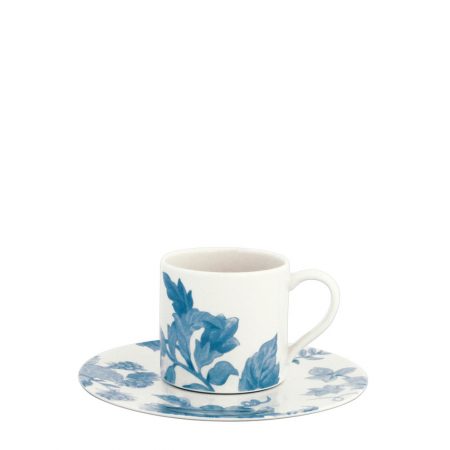 XICARA/PIRES CHA MIDNIGHT VINE PORCELANA CX C/ 6