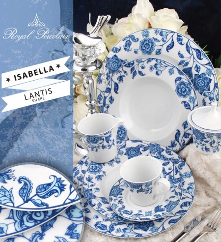 APARELHO JANTAR ISABELLA 42 PCS PORCELANA