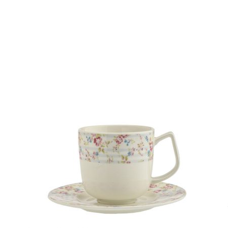 XICARA/PIRES CHA SPRINGFIELD PORCELANA CX C/ 6